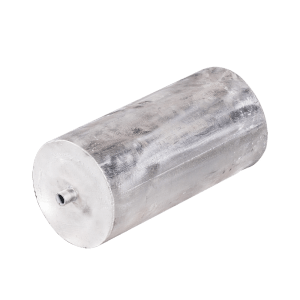Cylindrical Magnesium Hull Anode with Pipe Insert