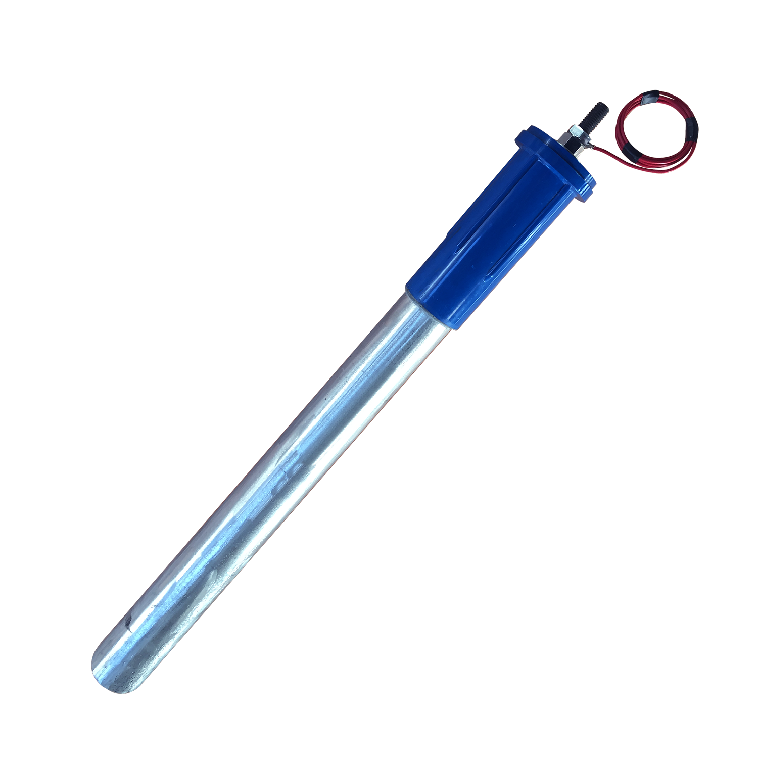 Cylindrical Aluminum Heat Treater Anode Jennings Anodes UK