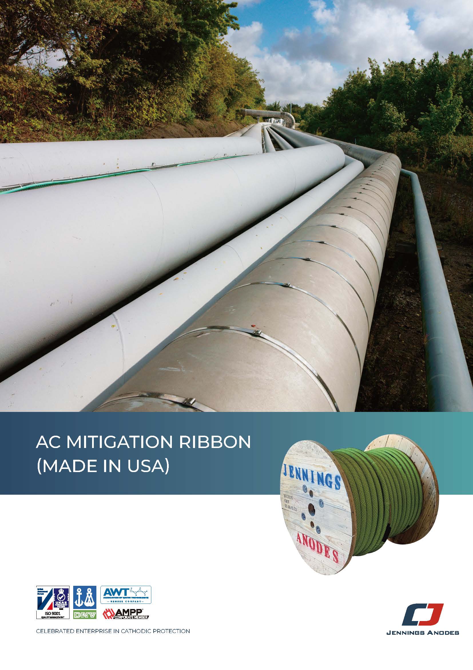 AC Mitigation Ribbon with Carbon Backfill Datasheet