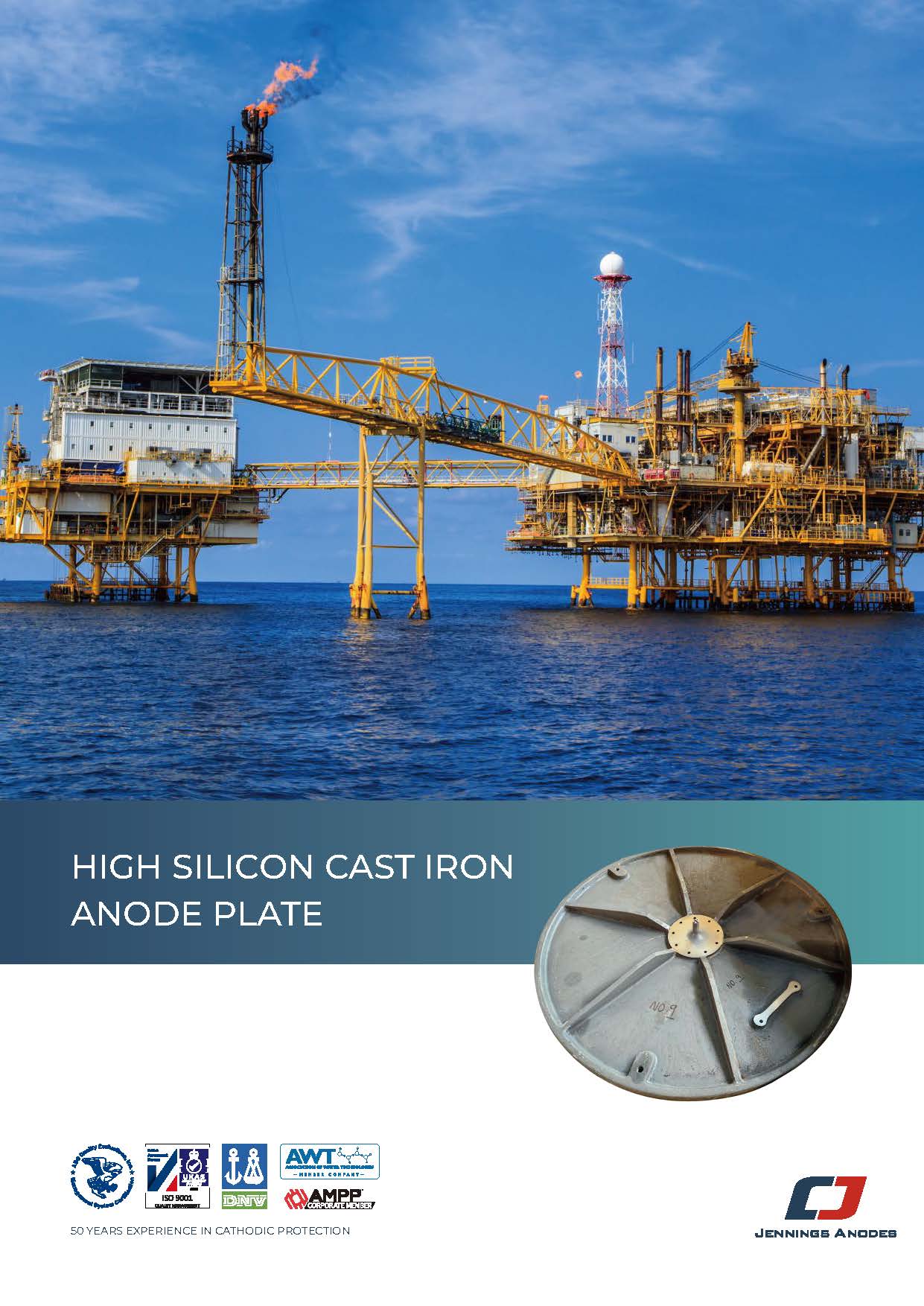 High Silicon Cast Iron Anode Plate