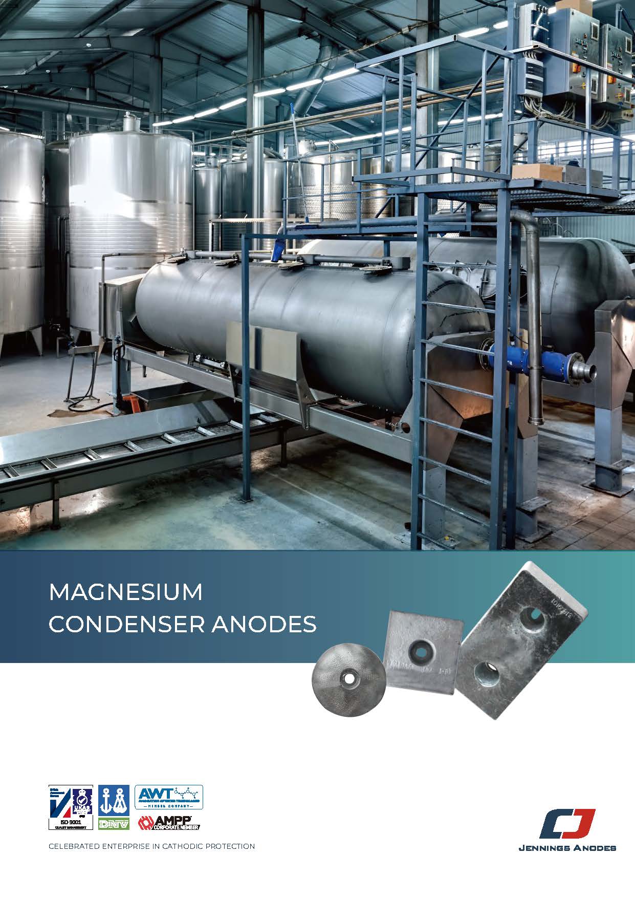 Magnesium Condenser Anodes Datasheet