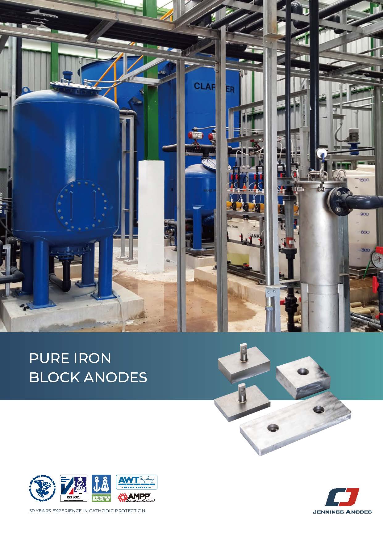 Pure Iron Block Anodes Datasheet