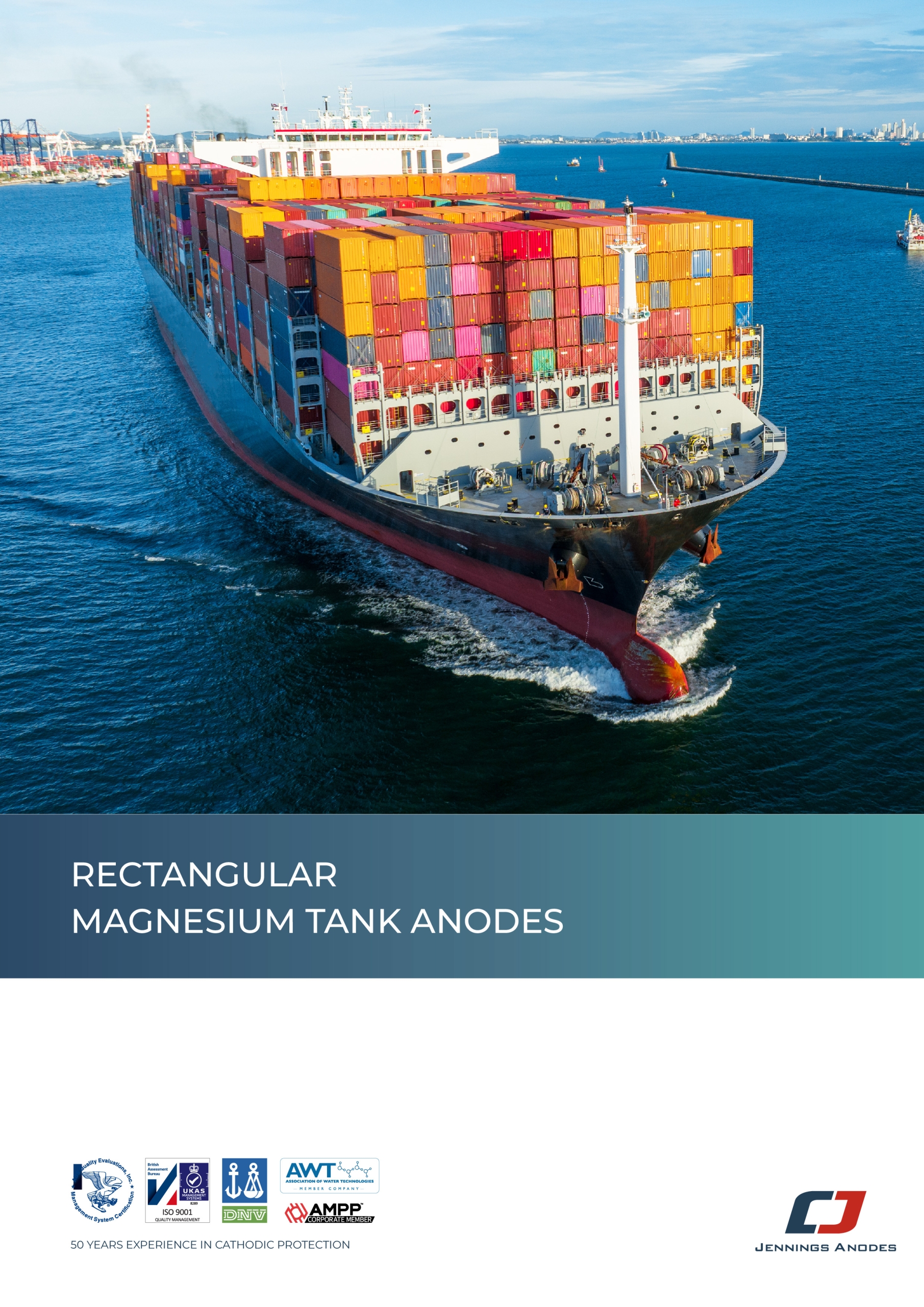 Rectangular Magnesium Tank Anodes